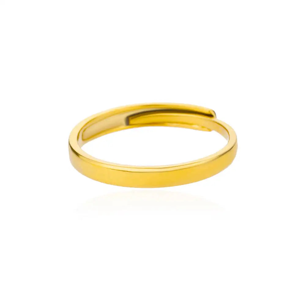 Bagues en acier inoxydable 316L pour femmes, couleur or, ne se décolore jamais, bagues classiques de luxe, bagues de couple de mariage, bijoux, livraison gratuite