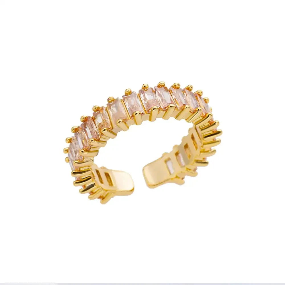 Bagues en acier inoxydable 316L pour femmes, couleur or, ne se décolore jamais, bagues classiques de luxe, bagues de couple de mariage, bijoux, livraison gratuite