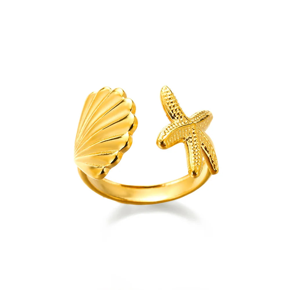 Bagues en acier inoxydable 316L pour femmes, couleur or, ne se décolore jamais, bagues classiques de luxe, bagues de couple de mariage, bijoux, livraison gratuite