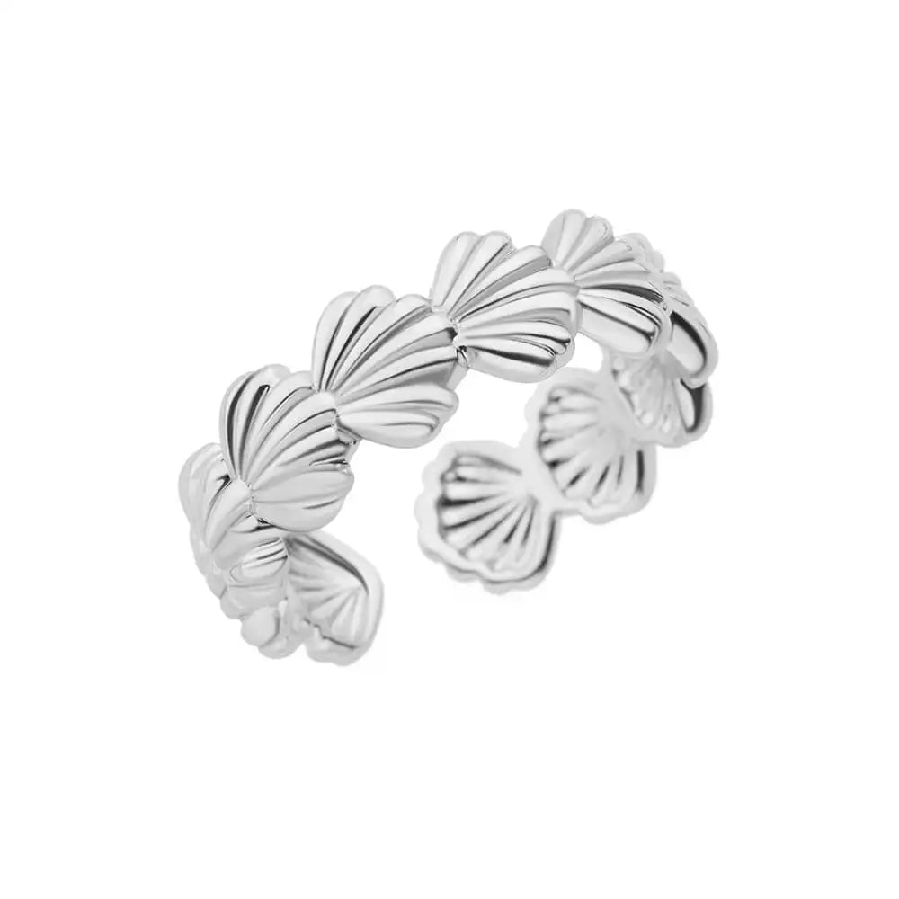 Bagues en acier inoxydable 316L pour femmes, couleur or, ne se décolore jamais, bagues classiques de luxe, bagues de couple de mariage, bijoux, livraison gratuite