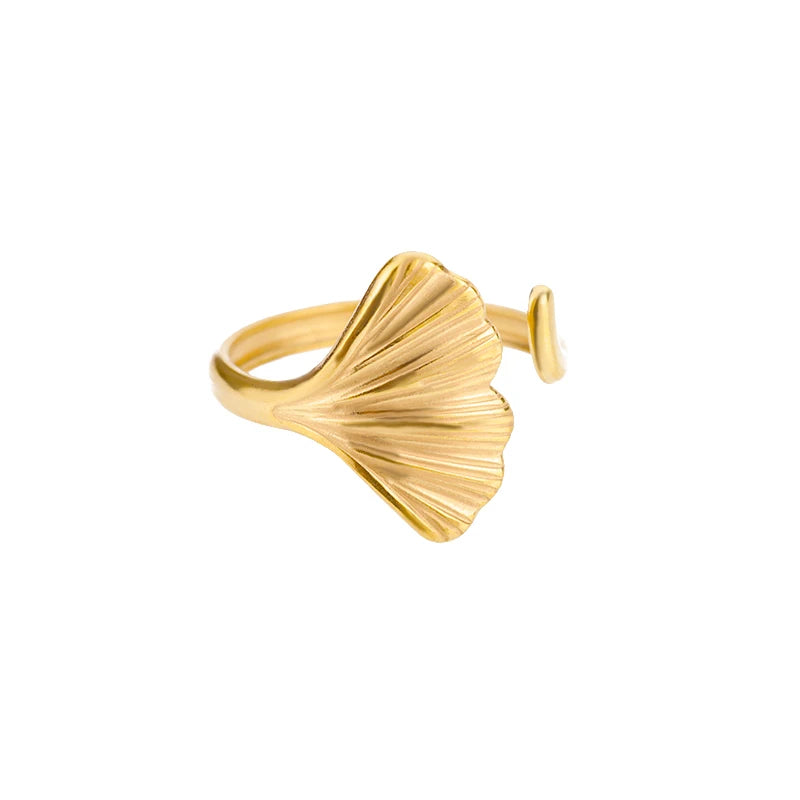 Bagues en acier inoxydable 316L pour femmes, couleur or, ne se décolore jamais, bagues classiques de luxe, bagues de couple de mariage, bijoux, livraison gratuite