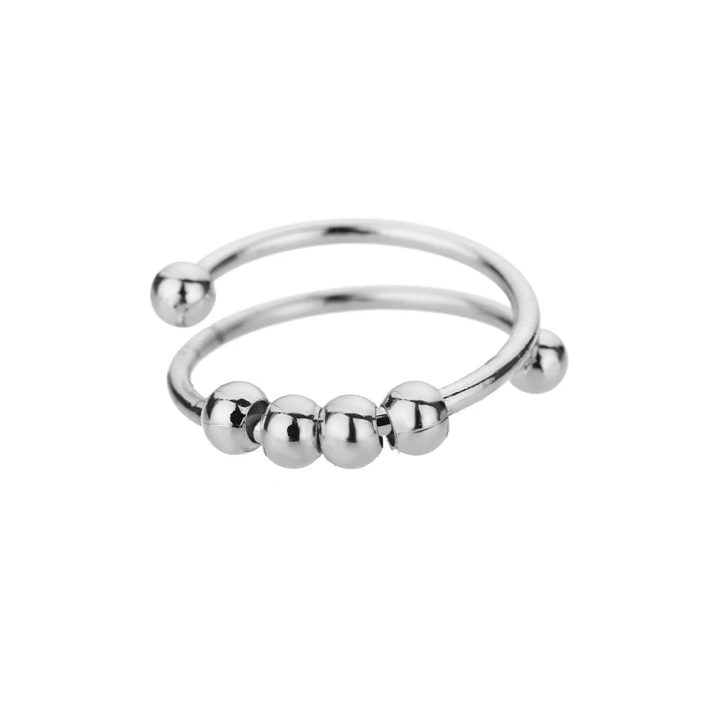 Bagues en acier inoxydable 316L pour femmes, couleur or, ne se décolore jamais, bagues classiques de luxe, bagues de couple de mariage, bijoux, livraison gratuite