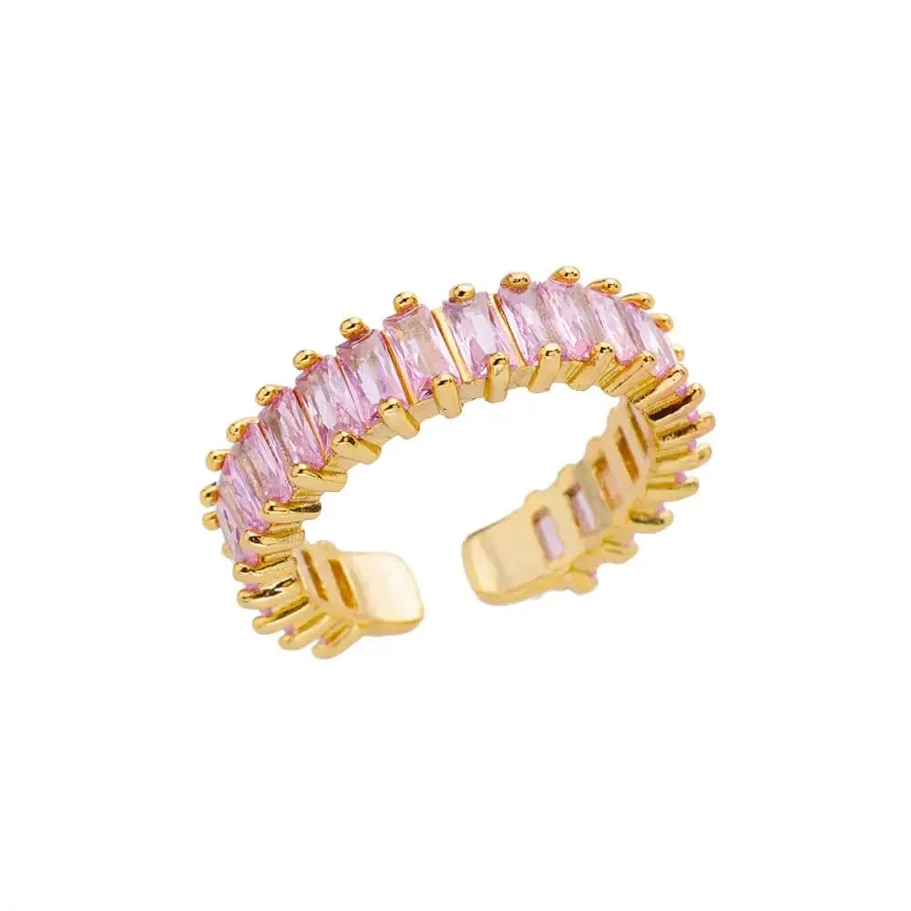 Bagues en acier inoxydable 316L pour femmes, couleur or, ne se décolore jamais, bagues classiques de luxe, bagues de couple de mariage, bijoux, livraison gratuite